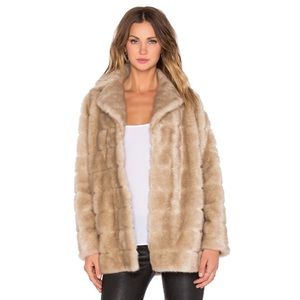 Kate Spade • Faux Fur Mink Jacket